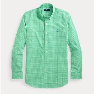 Ralph Lauren Poplin Classic Gingham Shirt